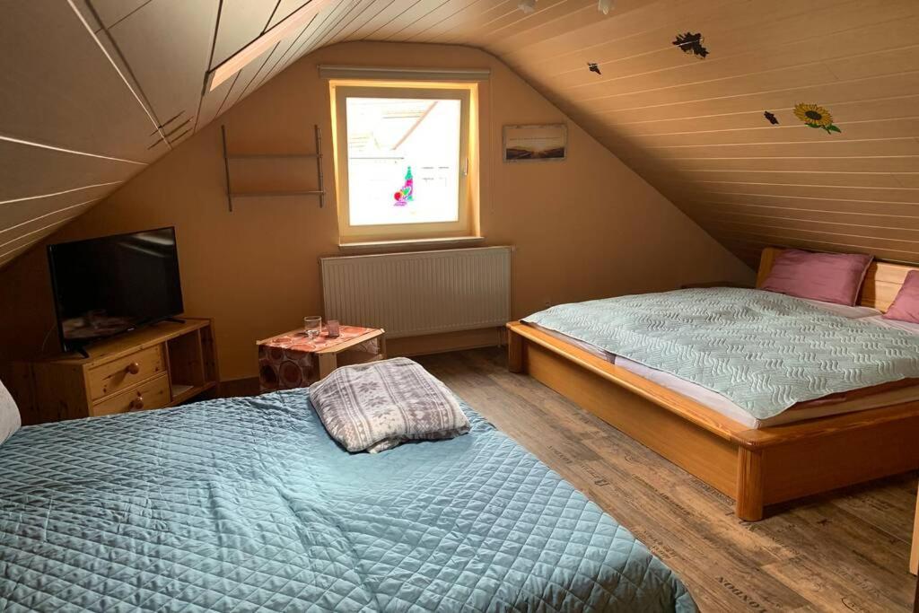 Die Gude Drobbe Stubb Ober-Abtsteinach ภายนอก รูปภาพ
